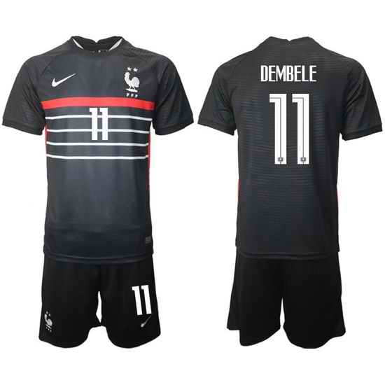 FRANCE 2022 World Cup Soccer Jersey #11 DEMBELE